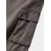 Mens Casual Multi Pockets 100  Cotton Cargo Pants